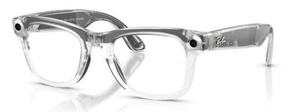 Ray-Ban Meta Gen 2 Limited Edition Transparent IN-HAND Clear/Ruby RW4012 6770MI