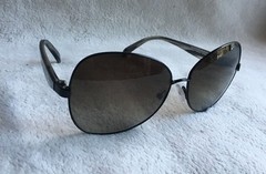 Emilio Pucci EP133S Black Frame/Brown Lens Butterfly 61mm Sunglasses new