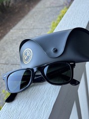 Ray-Ban Original Wayfarer RB2140 901/58 Polarized Sunglasses 50mm