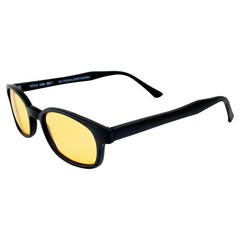X-KD’s Unisex-Adult Biker sunglasses Yellow One Size