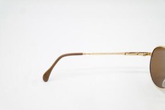 Vintage sunglasses RODIER MR 720 gold silver oval sunglasses eyewear