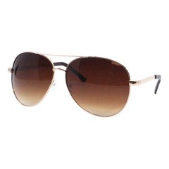 Men’s Cop Pilot Sunglasses Classic Round Metal Frame Spring Hinge UV400