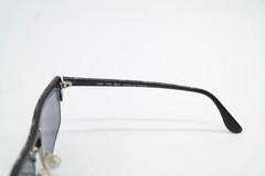 Vintage sunglasses IDC 761 black mother of pearl silver square sunglasses eyewear