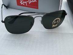 Ray-Ban RB3136 004 Caravan Gunmetal Frame G-15 Green Lenses Sunglasses