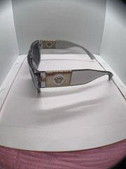 Versace Man Sun Glasses Gray Medusa Logo