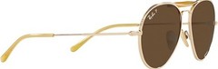 🔥 RAY-BAN Pilot TITANIUM POLAR CHROMANCE Round Sunglasses – RB8063 M 55-16mm