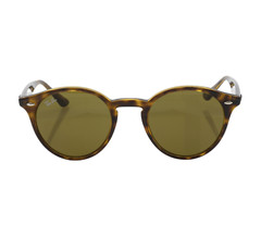 Ray-Ban R1053 Polished Light Havana/Brown RB2180 Round Sunglasses 49 mm