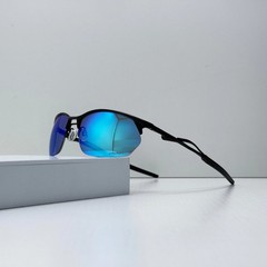 Oakley Wire Tap 2.0 OO4145 Satin Black Prizm Sapphire Sunglasses