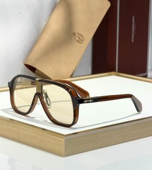 Jacques Marie Mage KUROKAWA Unisex Eyeglasses Brown/Amber 129-52 149mm