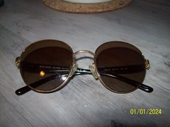 Michael Kors Sunglasses (Authentic-?) Gold Frame MK1007 (Sadie III).