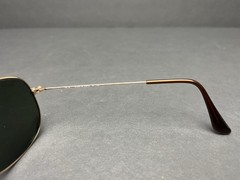 Ray-Ban Cockpit RB 3362 001/51 Sunglasses Gold Frame, Green Lenses Italy
