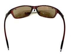 Sporty Sunglasses For Men 100% UV Protection Brown Frame and Lens Super Stretch