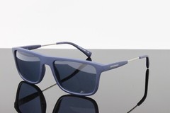Emporio Armani Sunglasses Men’s Square EA4151 575480 Matte Blue 56mm Blue Lens