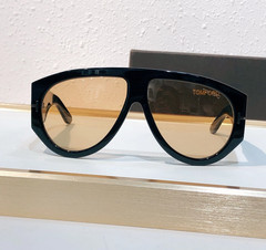 TOM FORD Bronson TF1044 Unisex Sunglasses Black Frame/ Brown Lens 60-12-140
