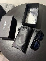 Off White Virgil Sunglasses Men’s 53 Mm Blue Lens