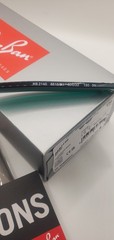 NEW Ray-Ban RB2140 Wayfarer Sunglasses 6615/B1 Green Transparent Dark Grey 50MM