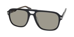 NEW JOHN VARVATOS SJV553 SUNGLASSES 55-18-145 PLASTIC BLACK JAPAN FULL-RIM PILOT