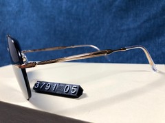 Ray-Ban RB3791 Round Metal Glod Frame Mirror Ice Blue Lenses Sunglasses 001/80