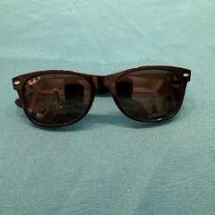 Rayban New Wayfarer RB2132 901 55-18-145 GLOSSY BLACK SUNGLASS FRAME ONLY #03