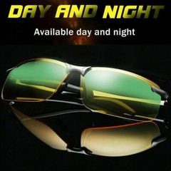Tac HD Polarized Day Night Vision glasses Men Driving Sports Aviator sunglasses