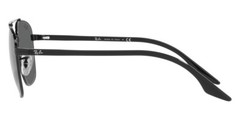 Ray-Ban Unisex Sunglasses RB3688 002/B1 Black Square Gray Non-Polarized 58mm