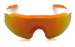 New BOLLE AEROMAX Sunglasses | 12273 Matte White Orange / TNS Fire Lens