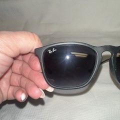 Ray-Ban Chris RB4187 622/8G Square Black Frame Gray Gradient Lens 145mm