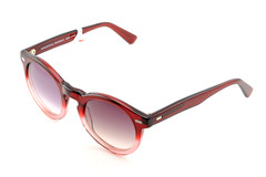 Morgenthal Frederics 351 Cooper Red Sunglasses Gradient Lense 49-23 Excellent 26