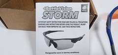 Battle Vision Storm Sport Sun Glasses 2 Pair New