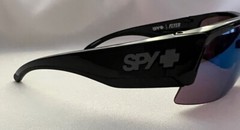 Authentic SPY+ FLYER Black Men’s Wrap Sunglasses 673344038473 – 74 mm – (15-3)