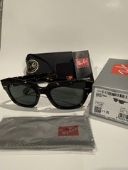 Rayban State Street Gradient Brown Tortoise RB2186 Standard Size