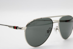 GUCCI GG1679S-001 48mm Aviator Grey Tinted Sunglasses