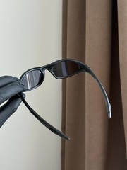 Oakley Mitute Black Rainbow Blue Vintage Sunglasses Gorpcore USA Y2K Avantgarde