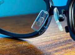 SOLID BLUE TALEX TYPE1 POLARIZED LENS SUNGLASSES
