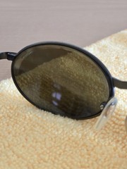 Vintage Retro Mens Revo 1111/011 H20 Sunglasses Gunmetal Python Pattern Frame