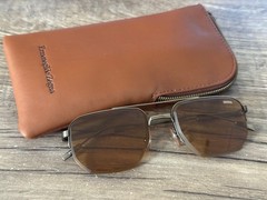 Ermenegildo Zegna EZ 0228 38E Sunglasses 56mm 0228-D Frame, Authentic