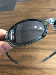 Oakley Fives 2.0 Sunglasses BMC-021 Crystal Blue Excellent Condition