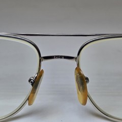 Charmant Titanium 54mm Silver Eyeglasses Frame Japan