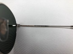 Ray-Ban RB3447 Round Silver Frame Silver Lens Sunglasses