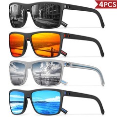 Polarized Sunglasses Men Women Sports Driving Fishing Square Eyewear UV400 Glass