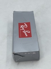 Ray Ban Unisex Geometric Sunglasses Beige / Dark Brown Gradient