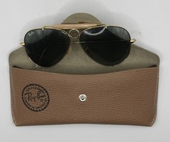 Ray-Ban RB3138 Shooter B&L G15 Glass Italy Arista 55□09 Transitional Rare