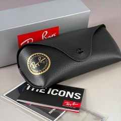 New In Box – Ray-Ban Wayfarer RB2140 Black Frame Green Lens Sunglasses