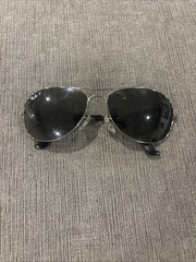 Ray-Ban Sunglasses Cockpit RB3362 004/58 Gunmetal Black Full Rim 59-14-135