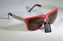 Unisex Fashion Eyewear w/Metallic Edge