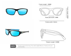 Polarized Sport Sunglasses For Men Women Outdoor Driving Fishing UV400 Glasses