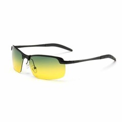 Tac HD Polarized Day & Night Vision Glasses Aviator Men Women Driving sunglasses