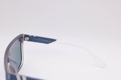 Blenders Scifi Discomania Blue Sheild Polarized Sunglasses 53-17-145