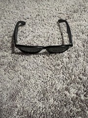 Ray Ban RB 2140 901 50D22 3N Black Folding Wayfarer Sunglasses 50mm Vintage