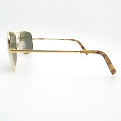 Randolph Archer 23k Gold AGX Polarized 59mm AR017 USA New Sunglasses